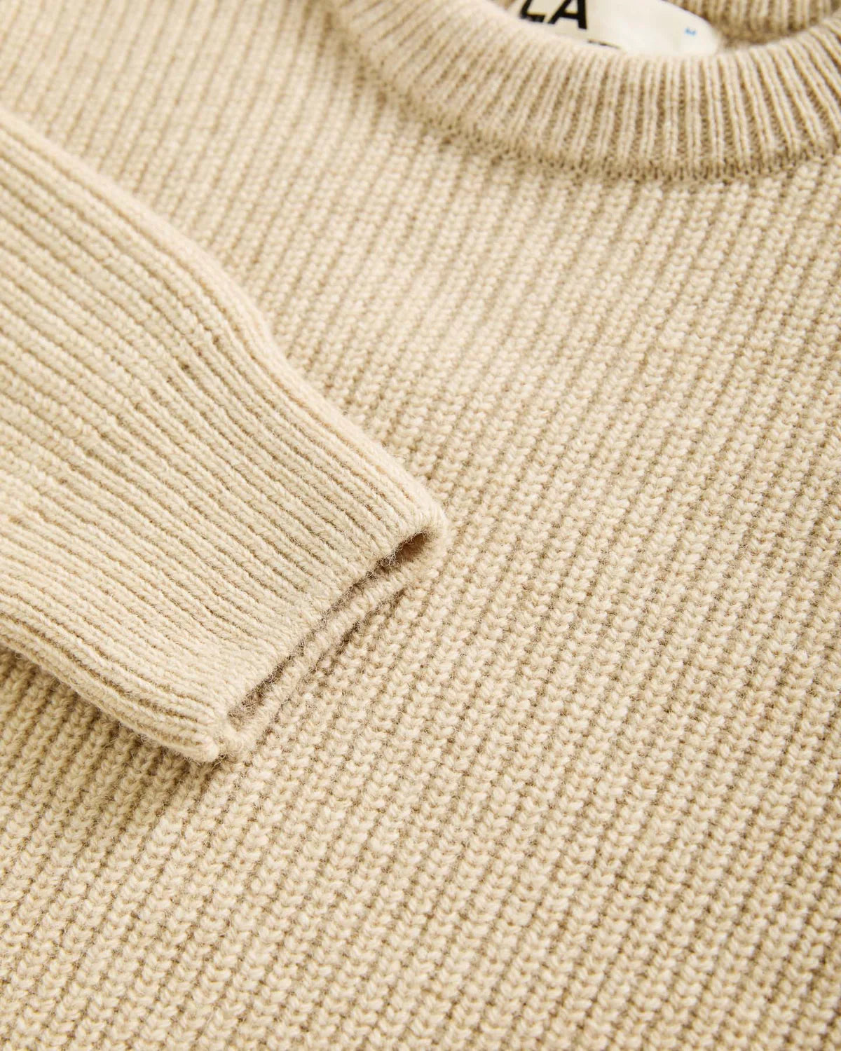LA PAZ Teixeira Ecru Wool Sweater