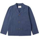 LA PAZ  Baptista Classic Worker Jackets Navy Stripes