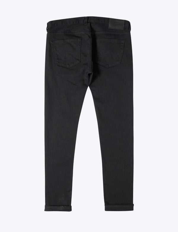 EDWIN 'Made in Japan' Jeans (Slim Tapered) Black Rinsed Kaihara Selvage 12.5oz