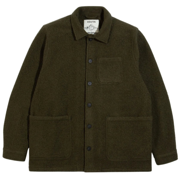 KESTIN Ormiston Jacket in Defender Green Italian Wool