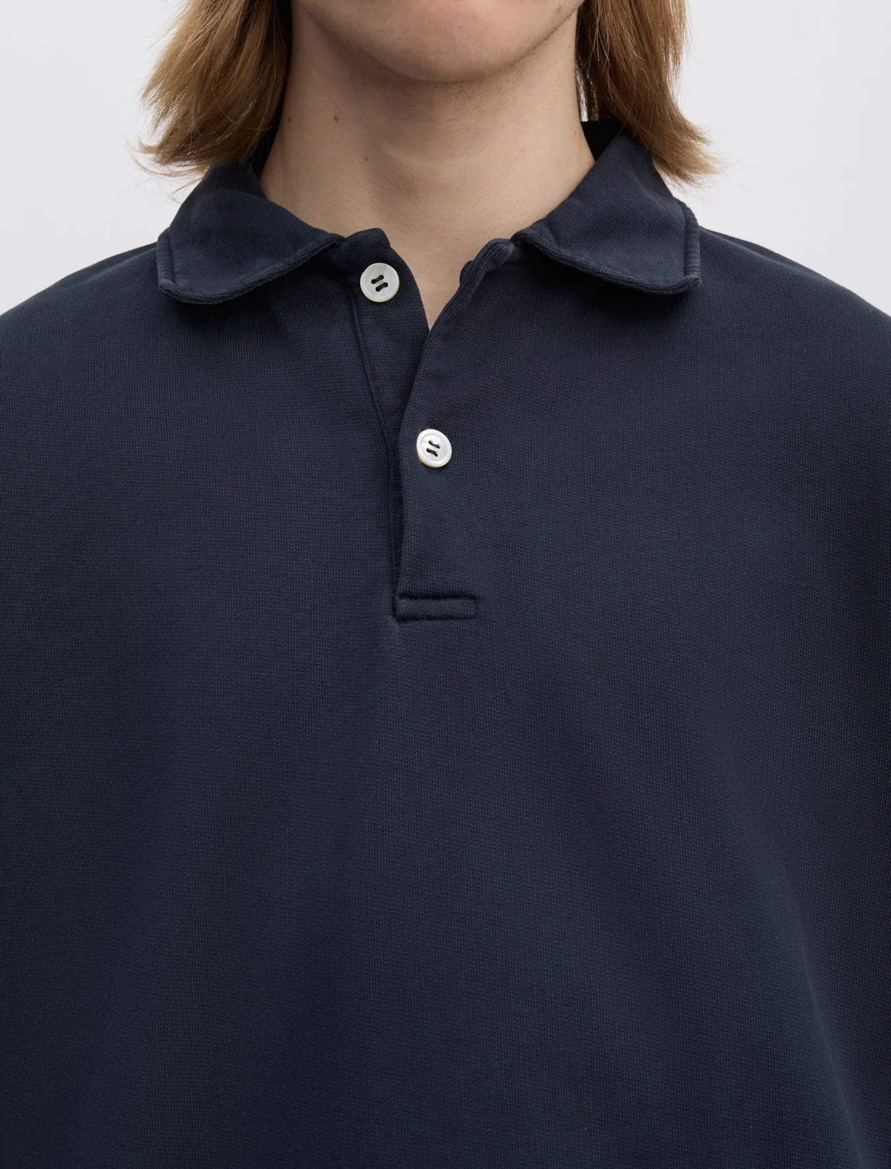 ANOTHER ASPECT Another Polo Shirt 1.0 Night Sky Navy