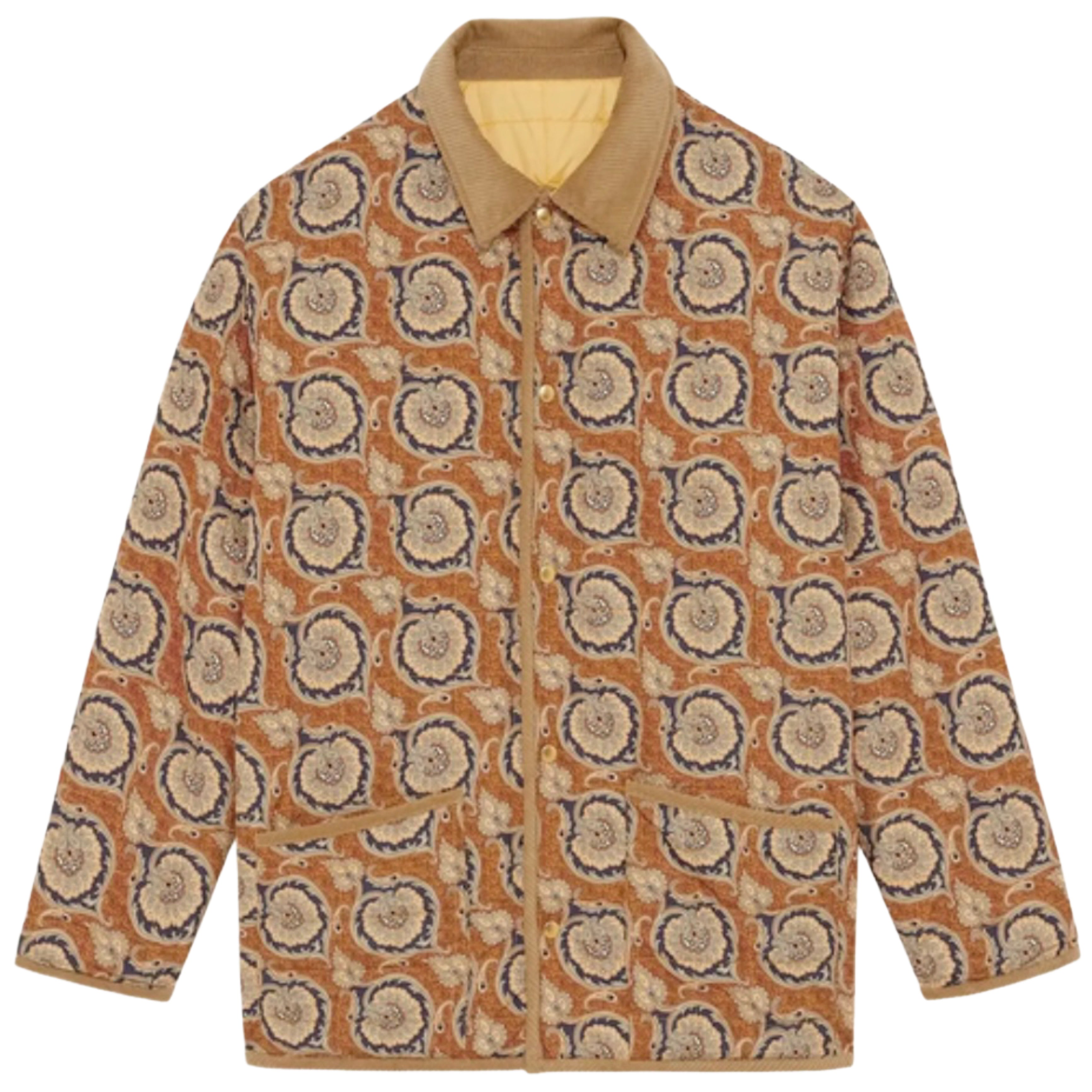 DRÔLE DE MONSIEUR La Veste Réversible In Light Yellow