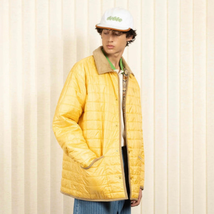 DRÔLE DE MONSIEUR La Veste Réversible In Light Yellow