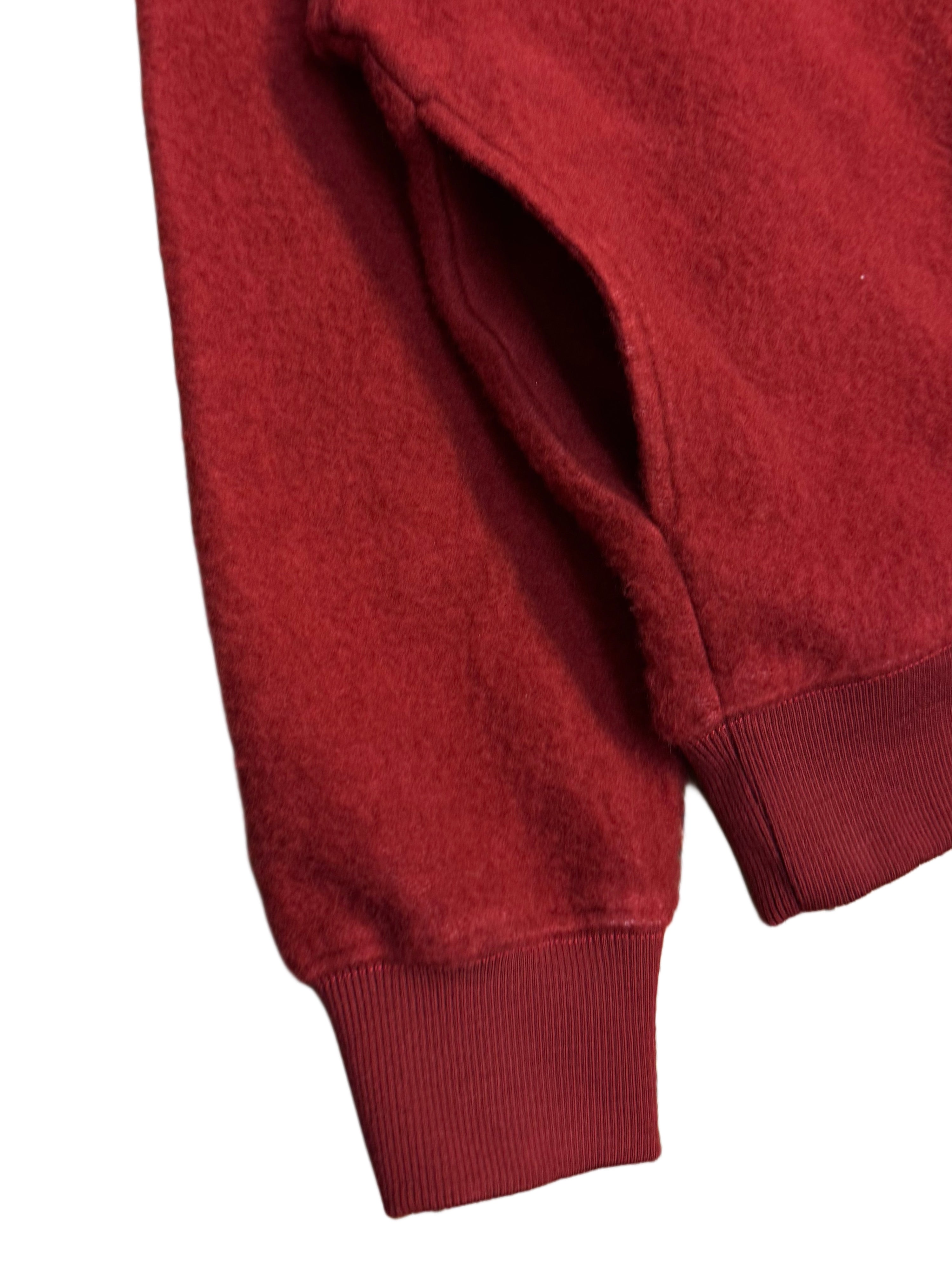 FRESH Bamboo Polo Sweater In Red