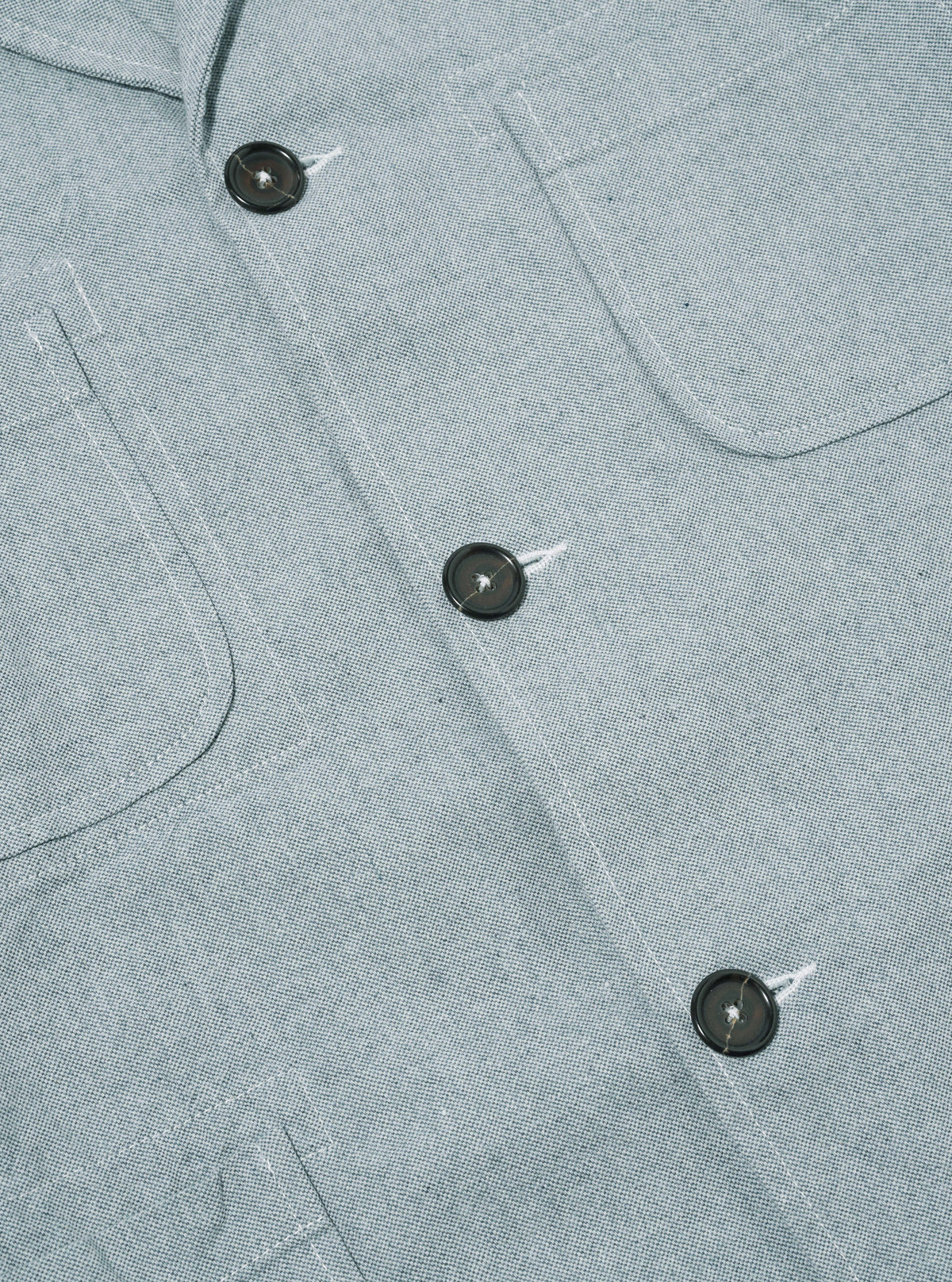 UNIVERSAL WORKS Five Pocket Jacket in Indigo Reworked Jean Cloth