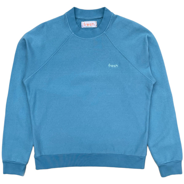 FRESH Billie Cotton Sweatshirt in Light Blue