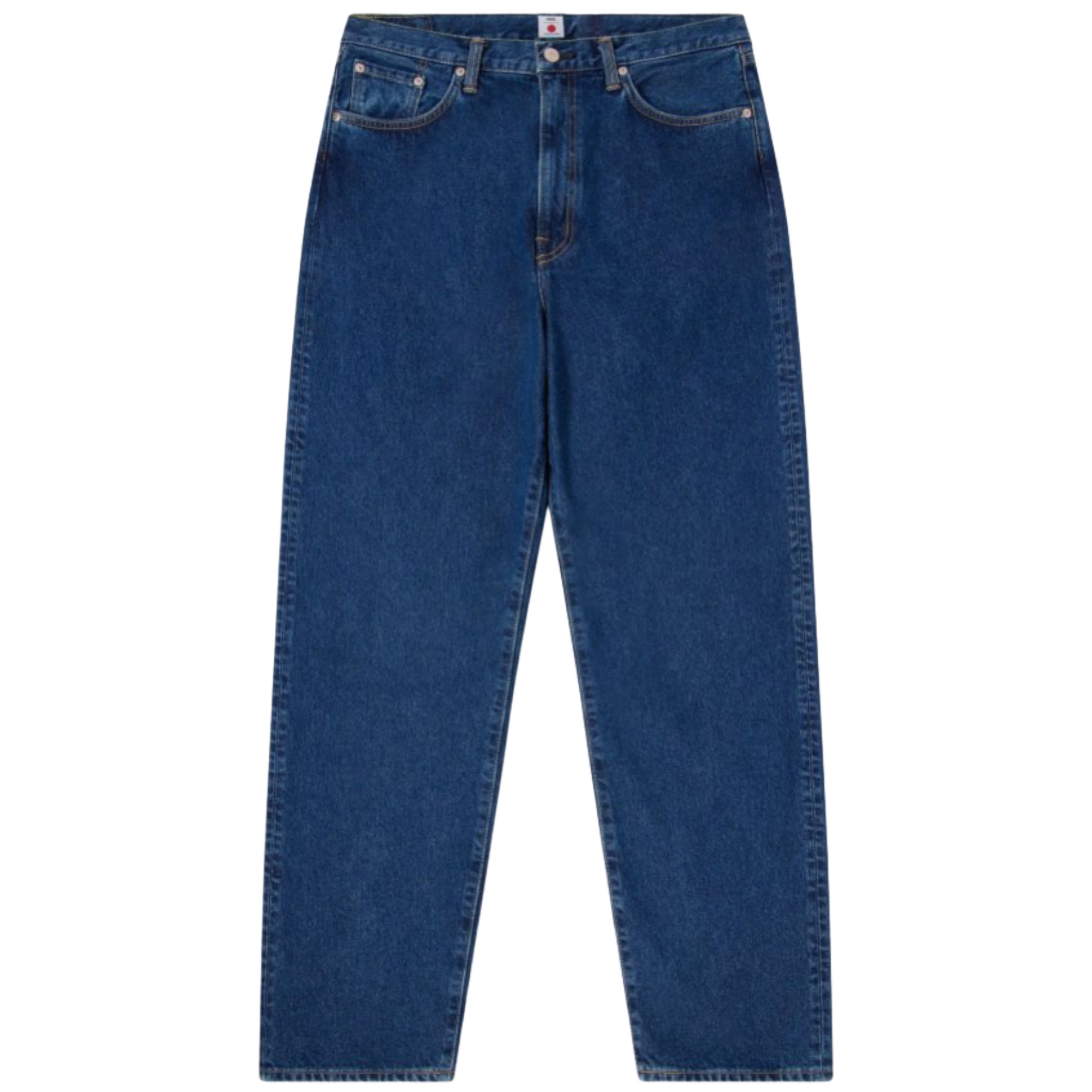 EDWIN Loose Jeans Blue Mid Used Made In Japan