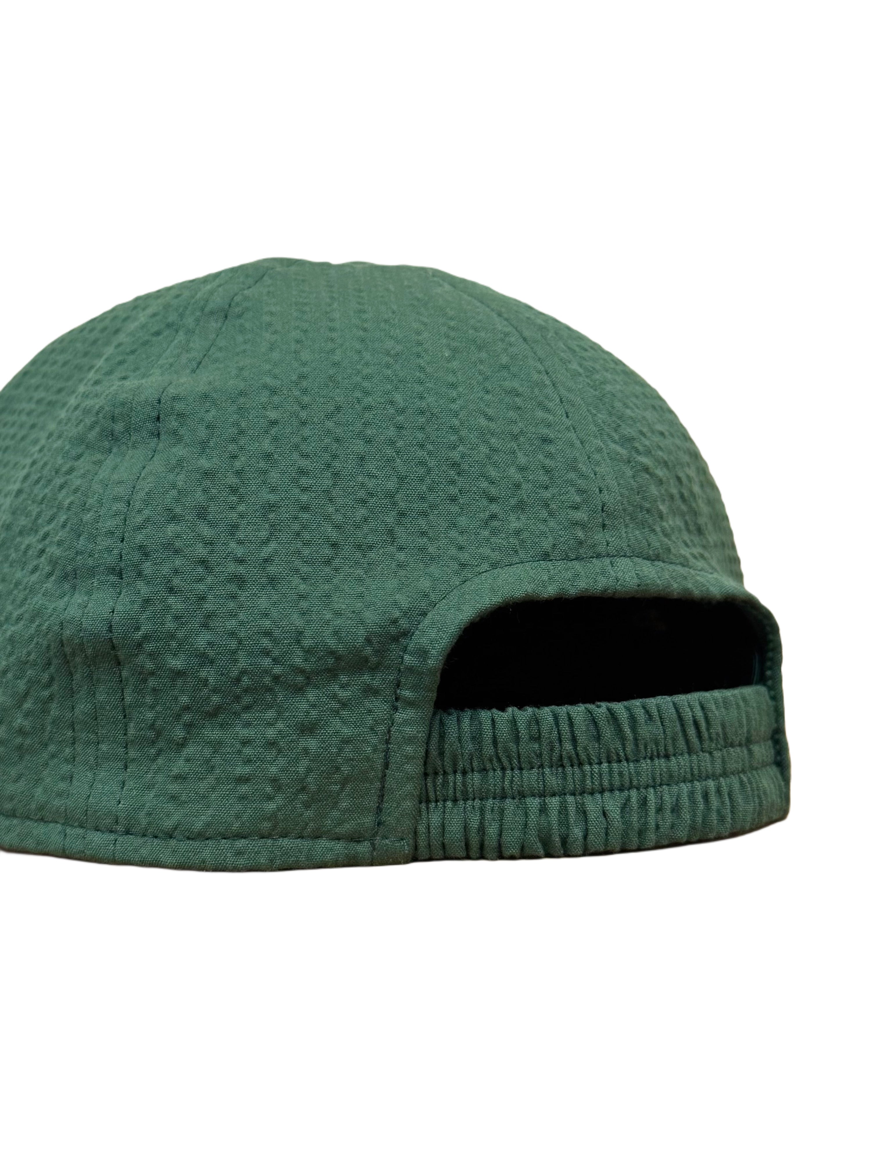 FRESH Seersucker Cap in Green