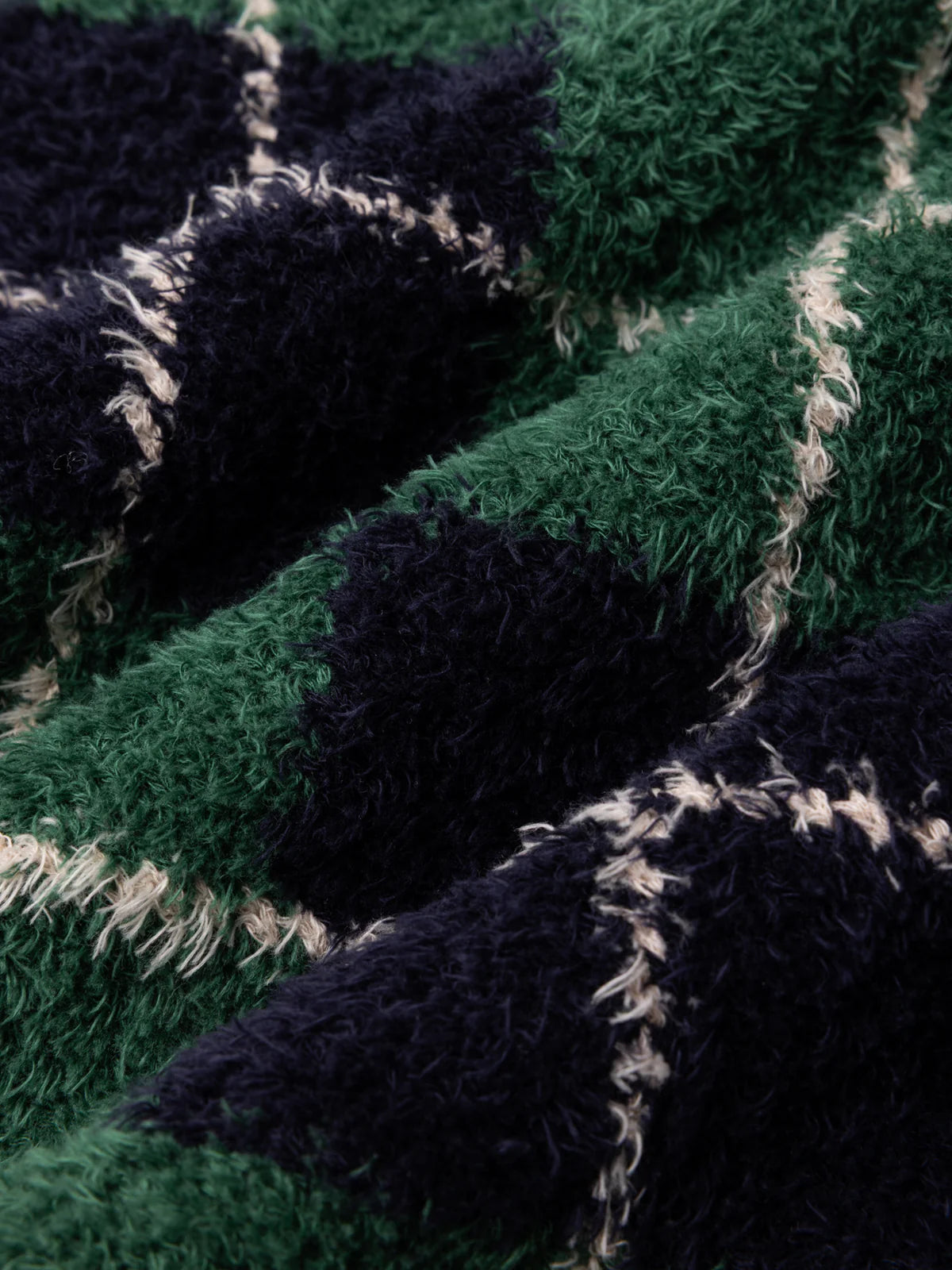 KESTIN Muirfield Argyle Cardigan in Collegiate Green Organic Cotton