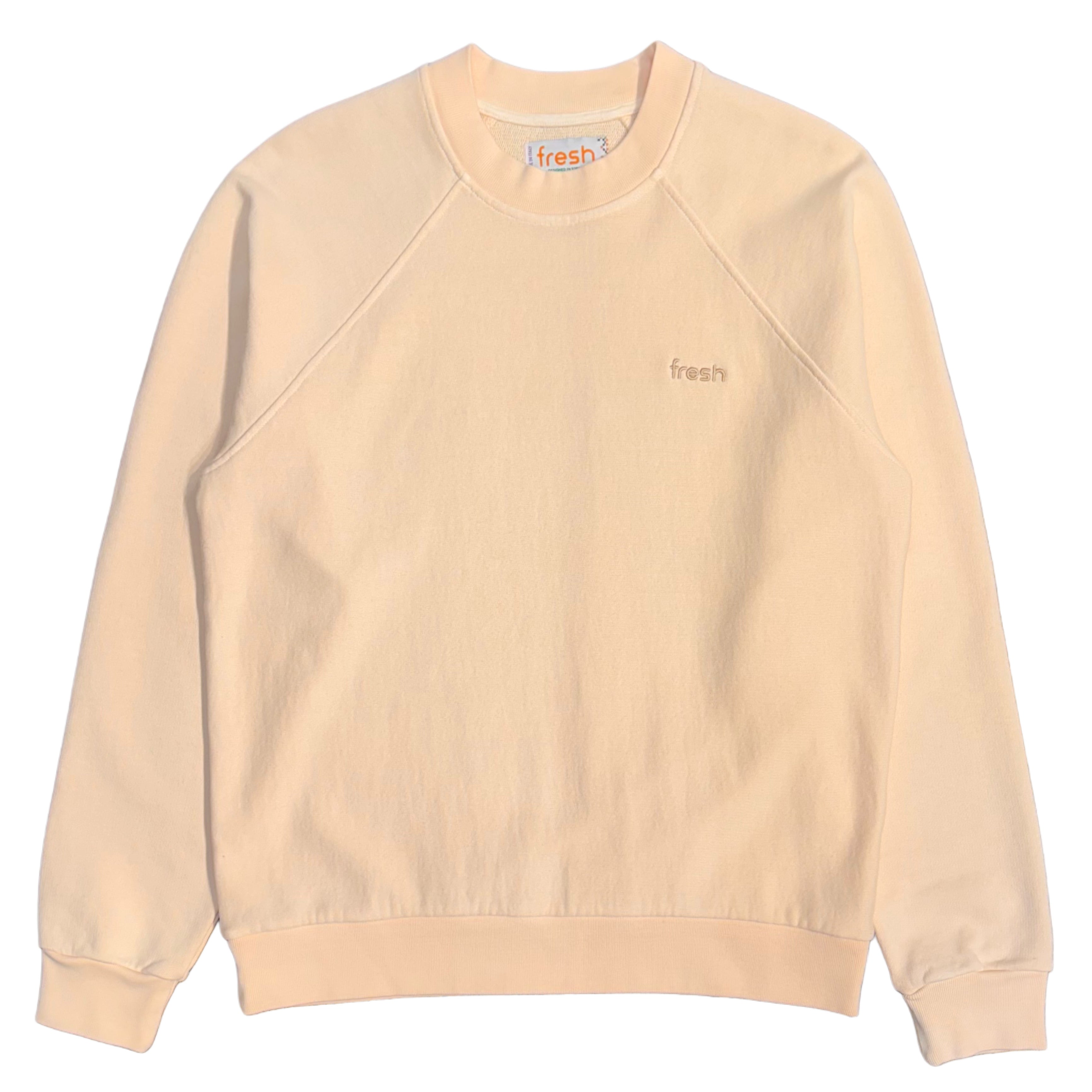 FRESH Billie Cotton Sweatshirt in Peach