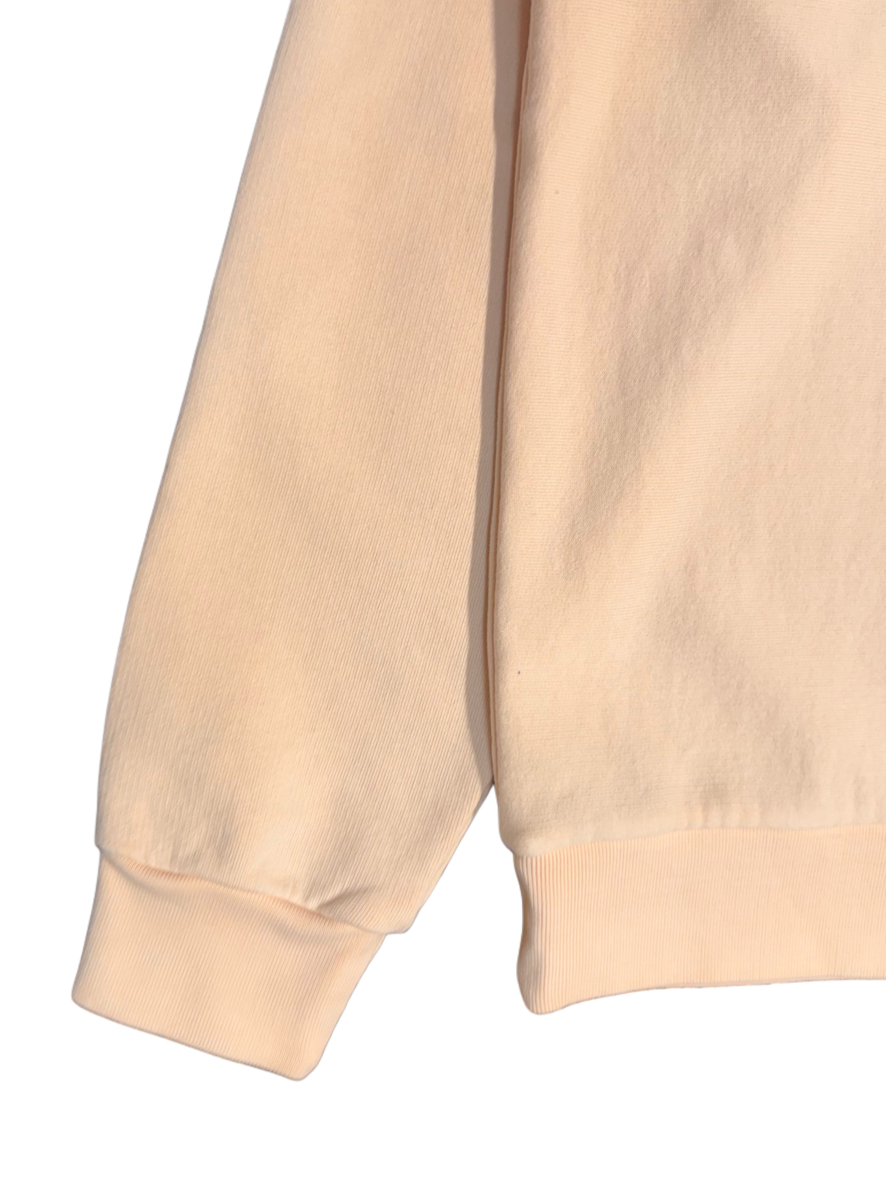 FRESH Billie Cotton Sweatshirt in Peach