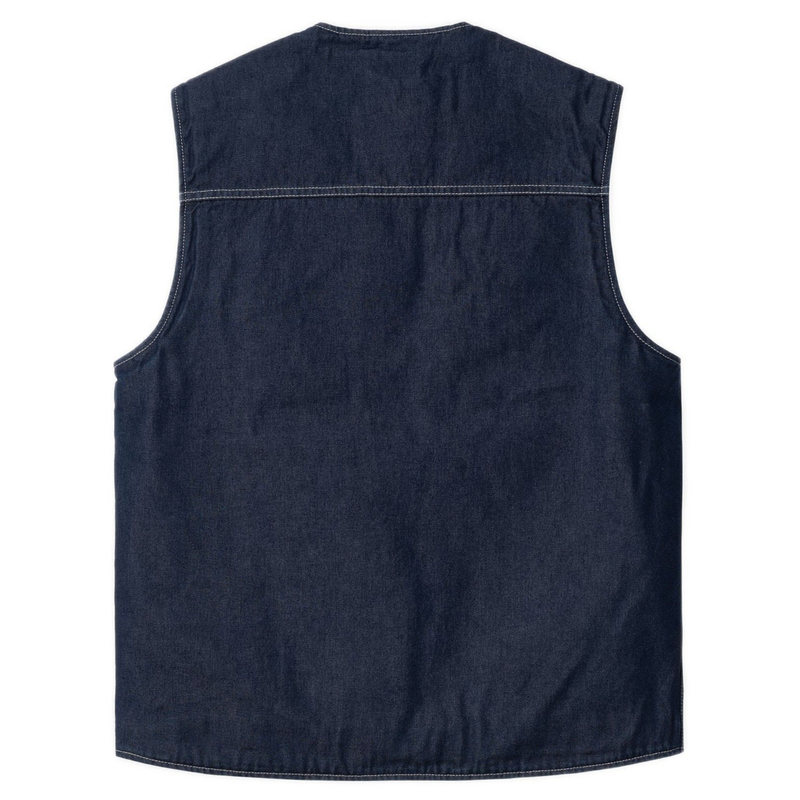 CARHARTT WIP Chore Vest Blue One Wash
