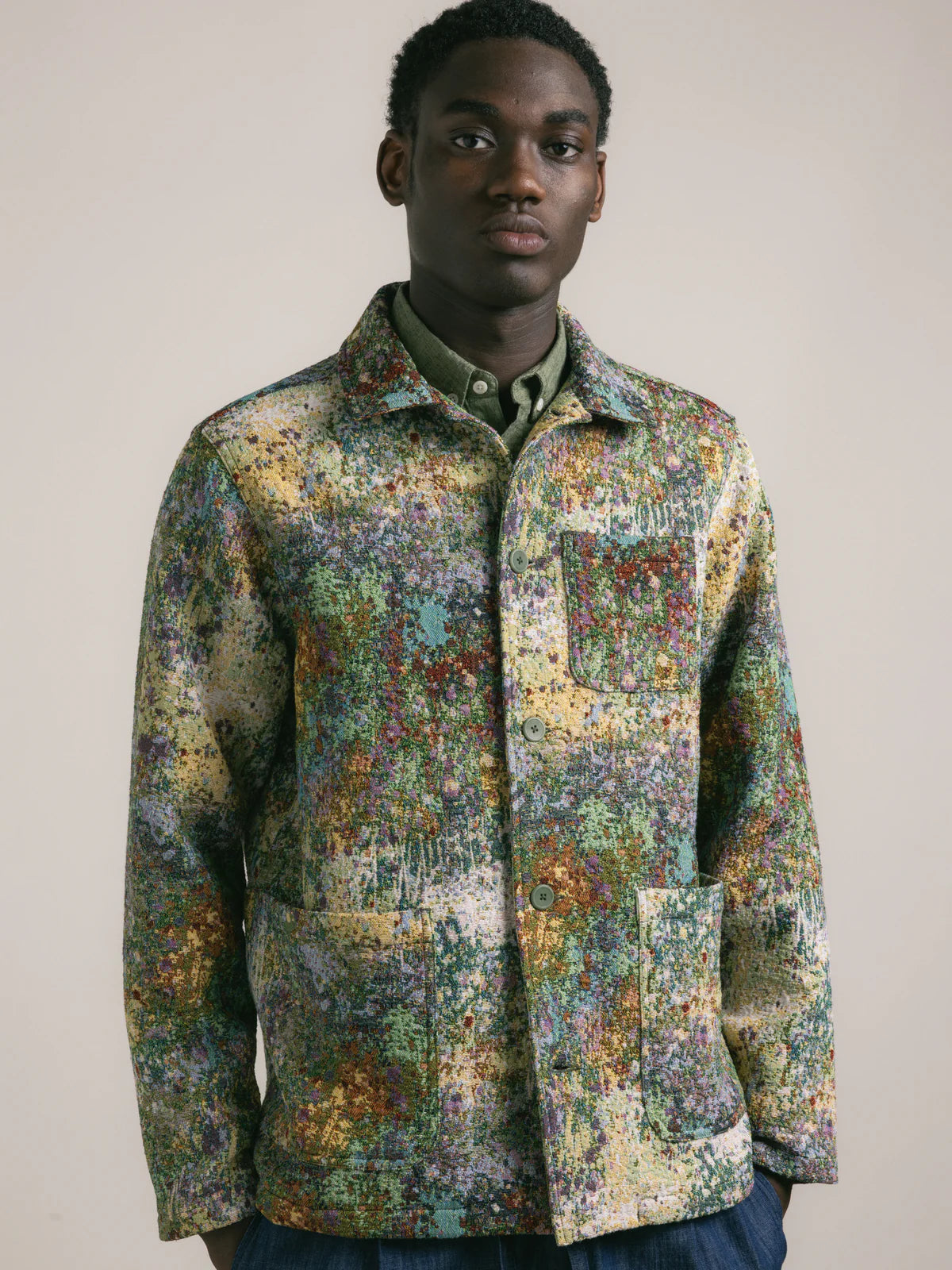 KESTIN Ormiston Jacket in Multi Jacquard
