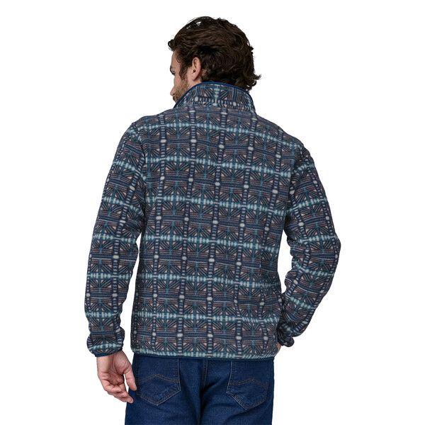 PATAGONIA Men's Lightweight Synchilla® Snap-T® Fleece Pullover Snow Beam: Dark Natural