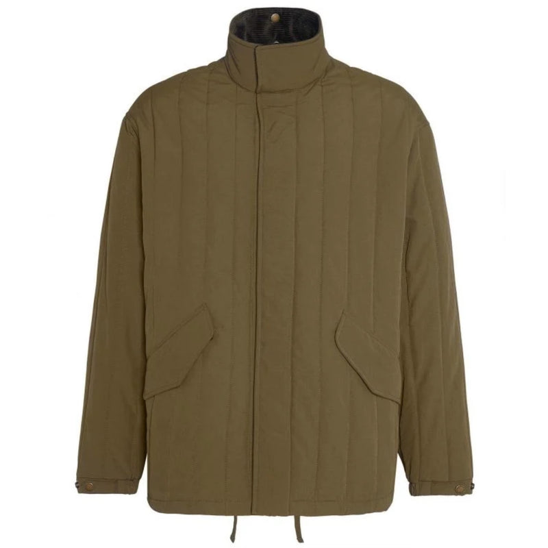 Light khaki barbour jacket hot sale