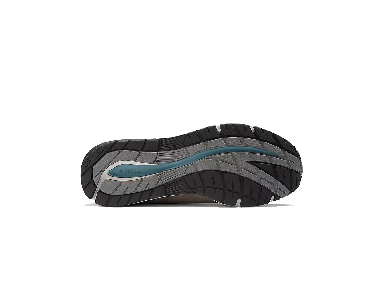 Scarpe NEW BALANCE Made in UK 991v2 in tortora con lega e argento 