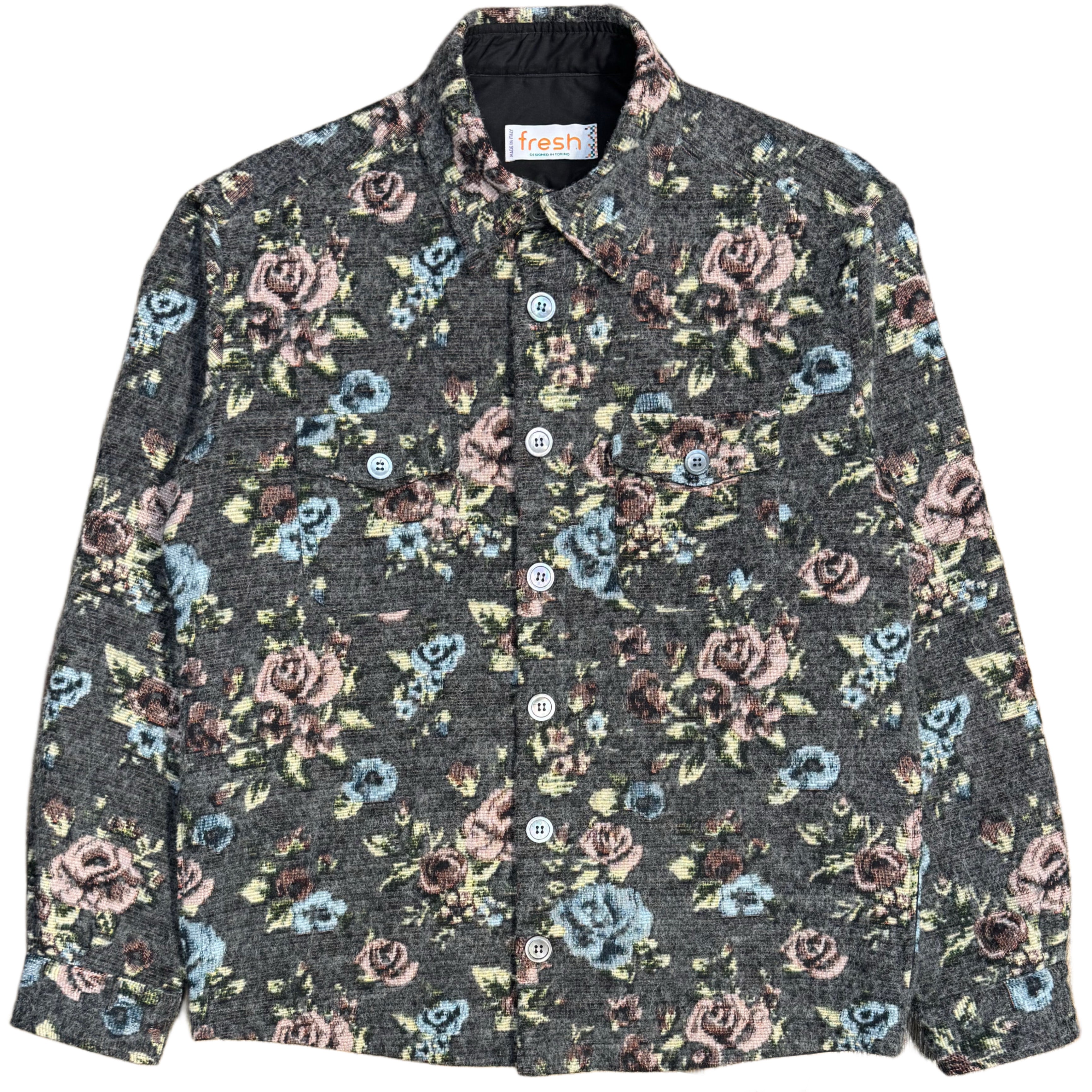 FRESH Flowers Jacquard Overshirt