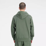 NEW BALANCE Athletics Remastered Graphic French Terry Hoodie Deep Olive Green