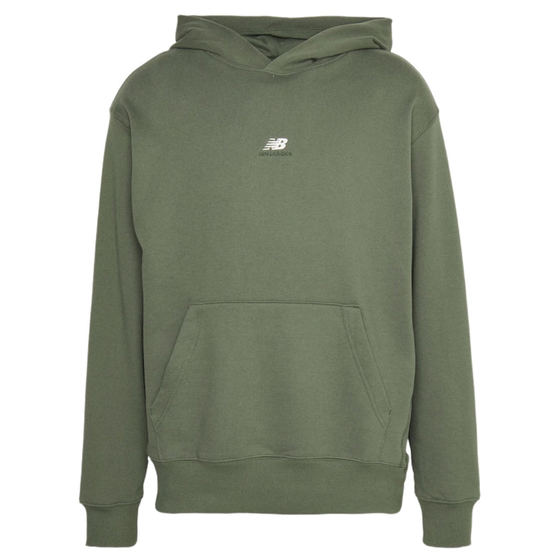 NEW BALANCE Athletics Remastered Graphic French Terry Hoodie Deep Olive Green