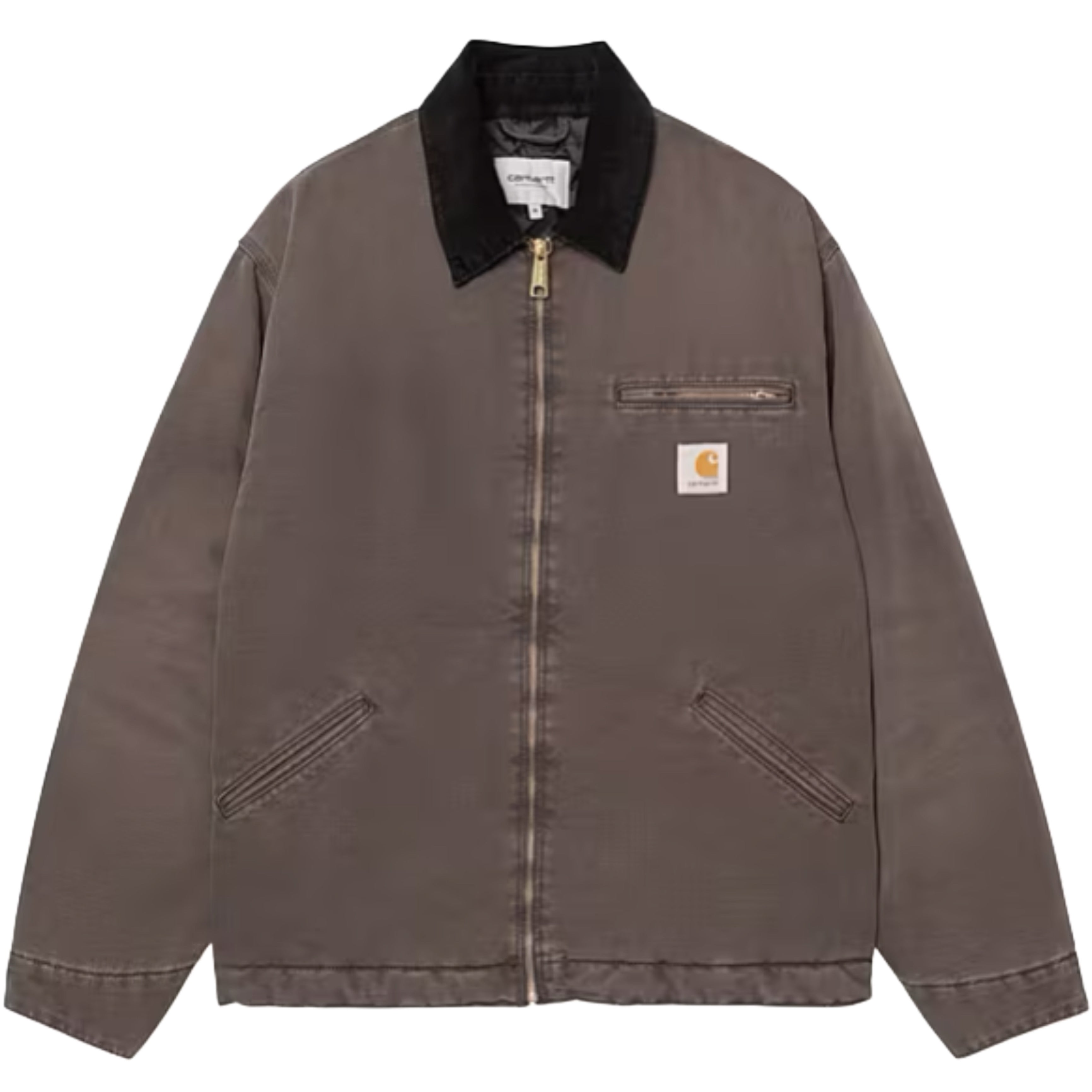 CARHARTT WIP OG Detroit Jacket Tobacco Black Stone Canvas