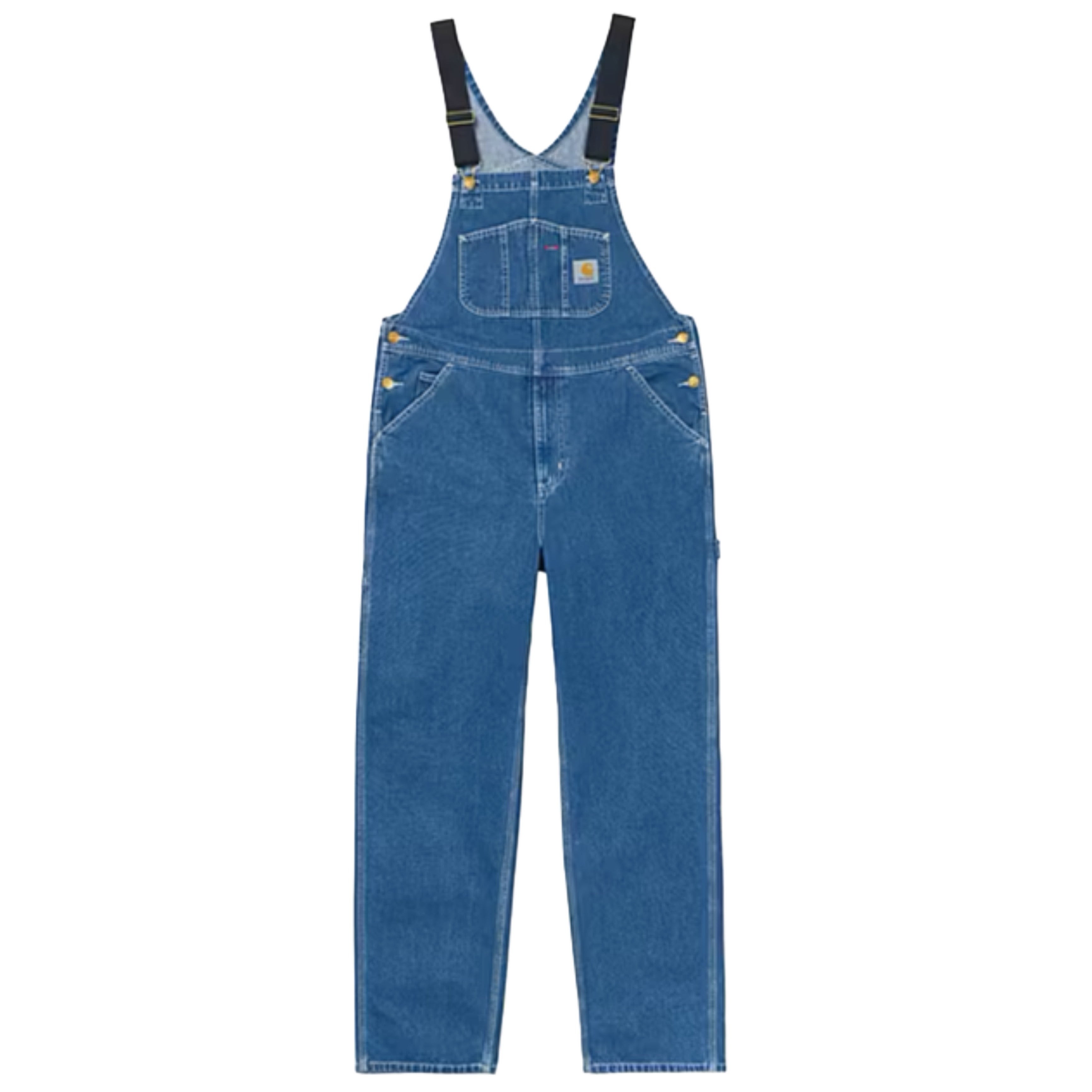 CARHARTT WIP Bib Overall Blue Stone Washed