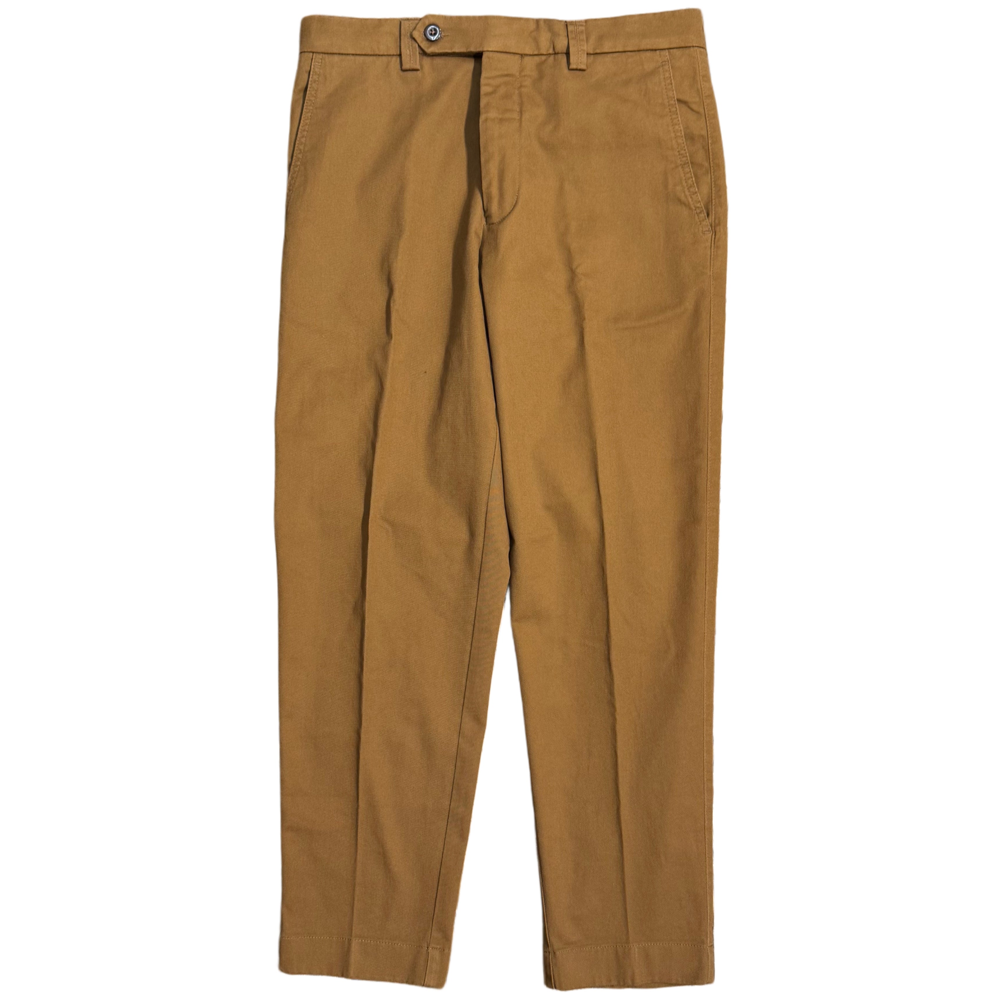 Pantaloni chino FRESH Renzo in tabacco