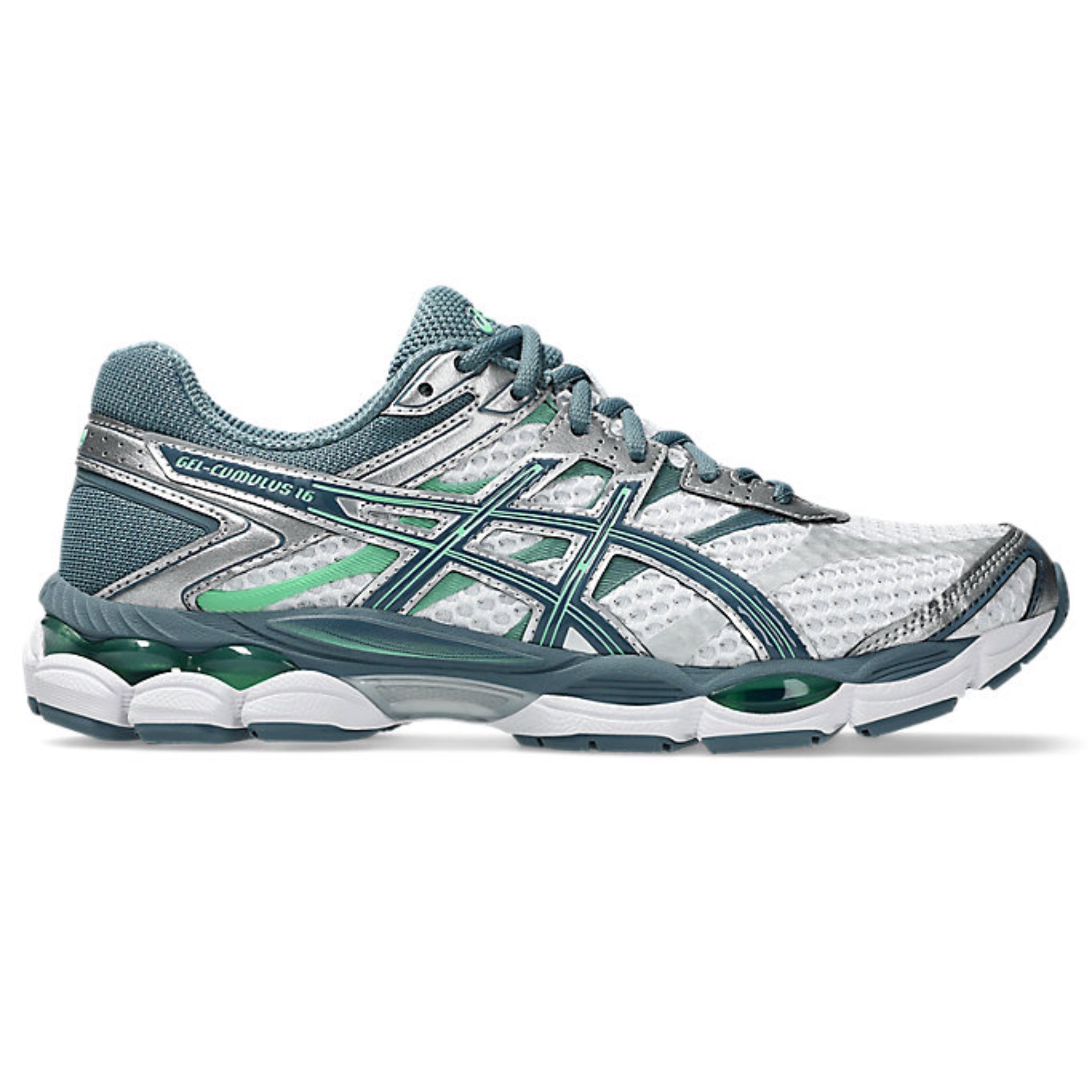 ASICS Gel-Cumulus 16 White Ironclad