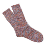 ANONYMOUS ISM 5 Colour Mix Crew Sock Brick 0065