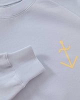 LA PAZ Cunha Heather Yellow Logo Sweatshirt