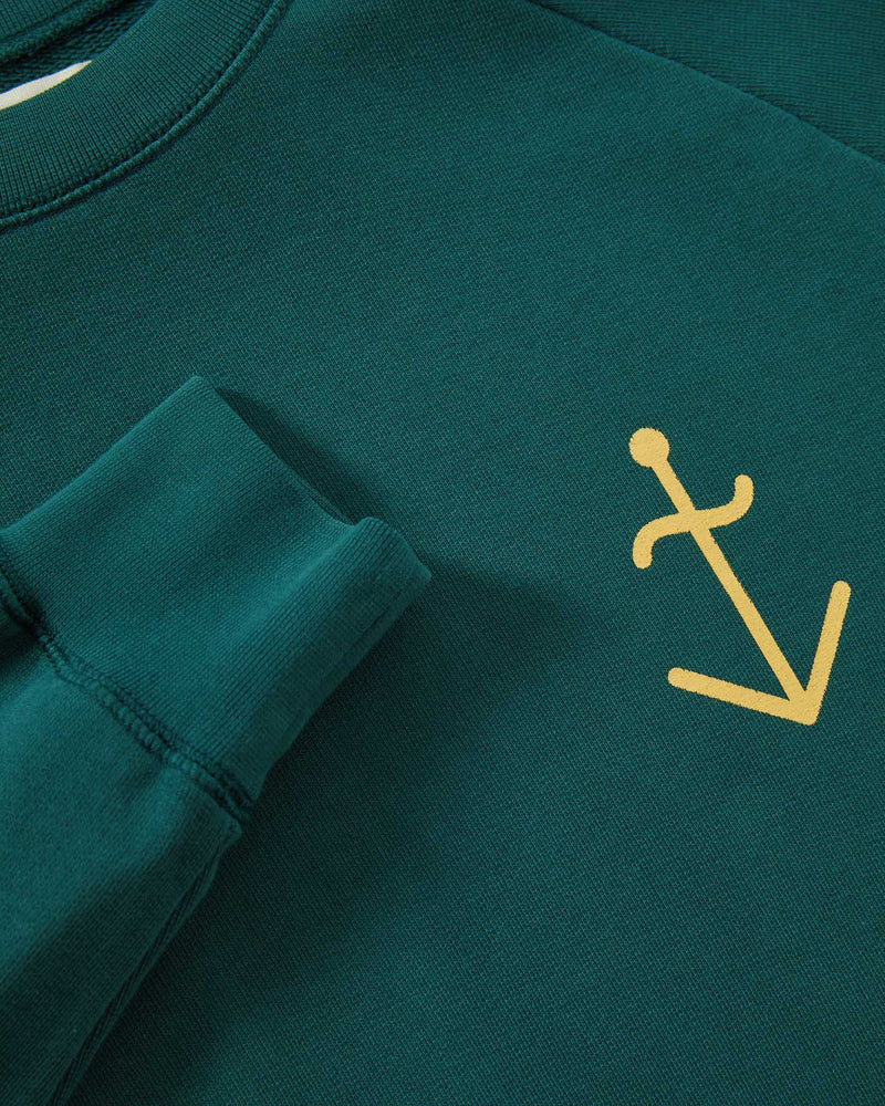 LA PAZ Cunha Sea Moss Yellow Logo Sweatshirt