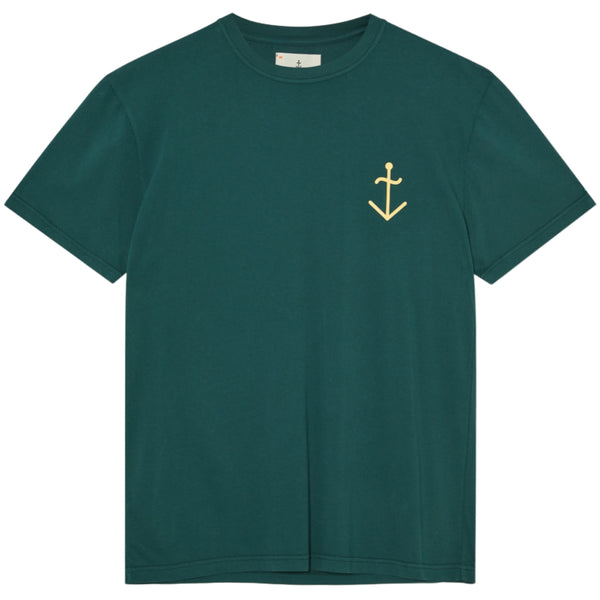 LA PAZ Dantas Logo T-Shirt Sea Moss Yellow