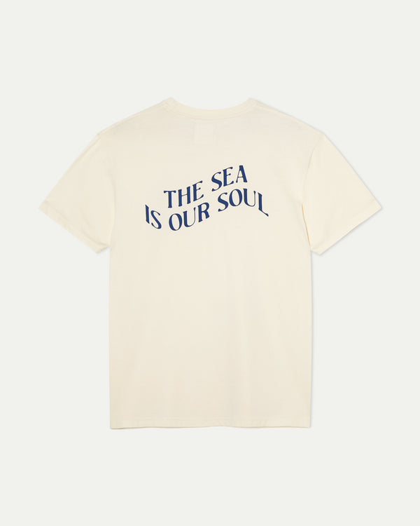LA PAZ Dantas Soul T-Shirt Ecru
