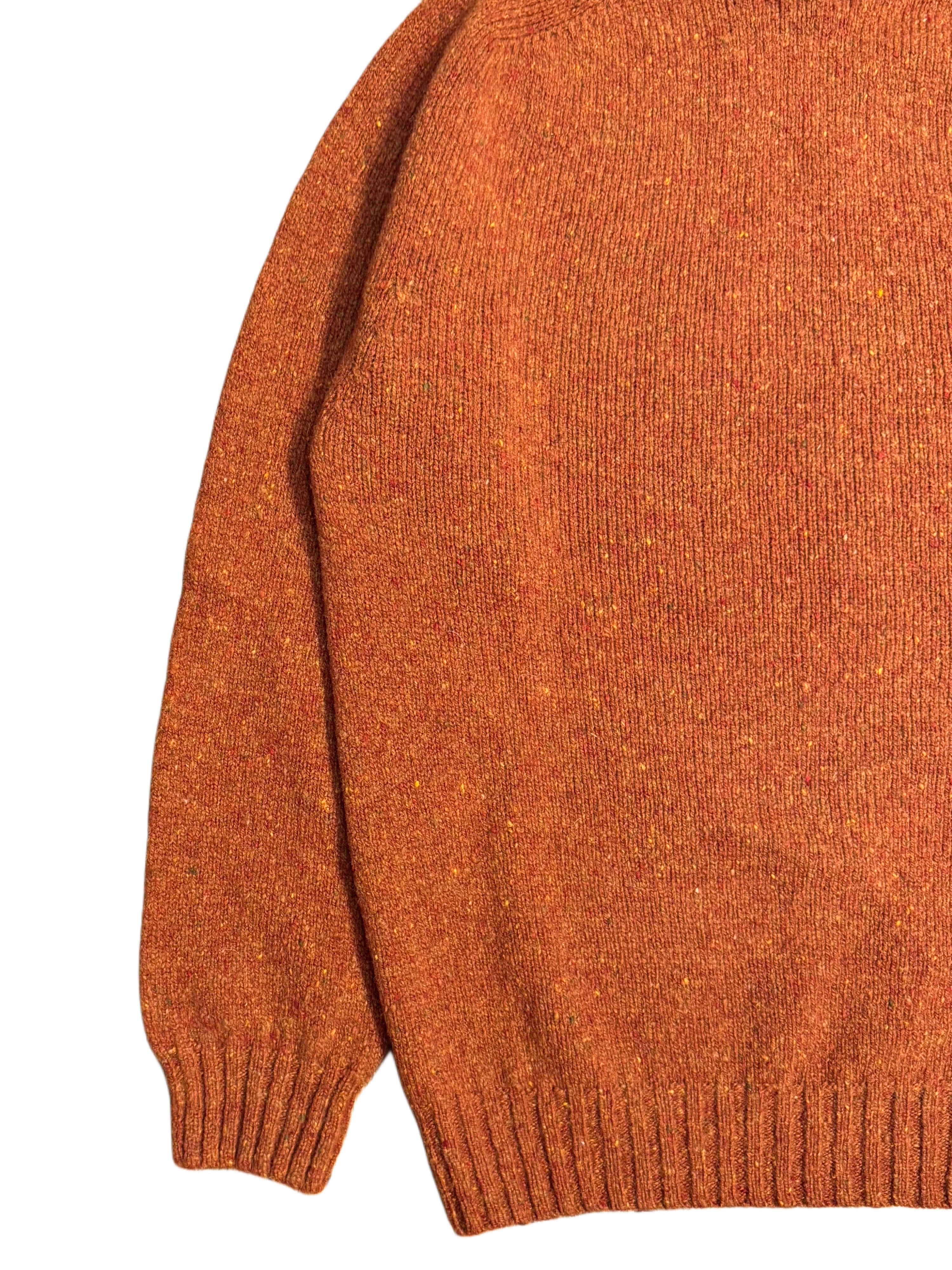 FRESH Mike Donegal Wool Turtleneck Sweater In Rhum