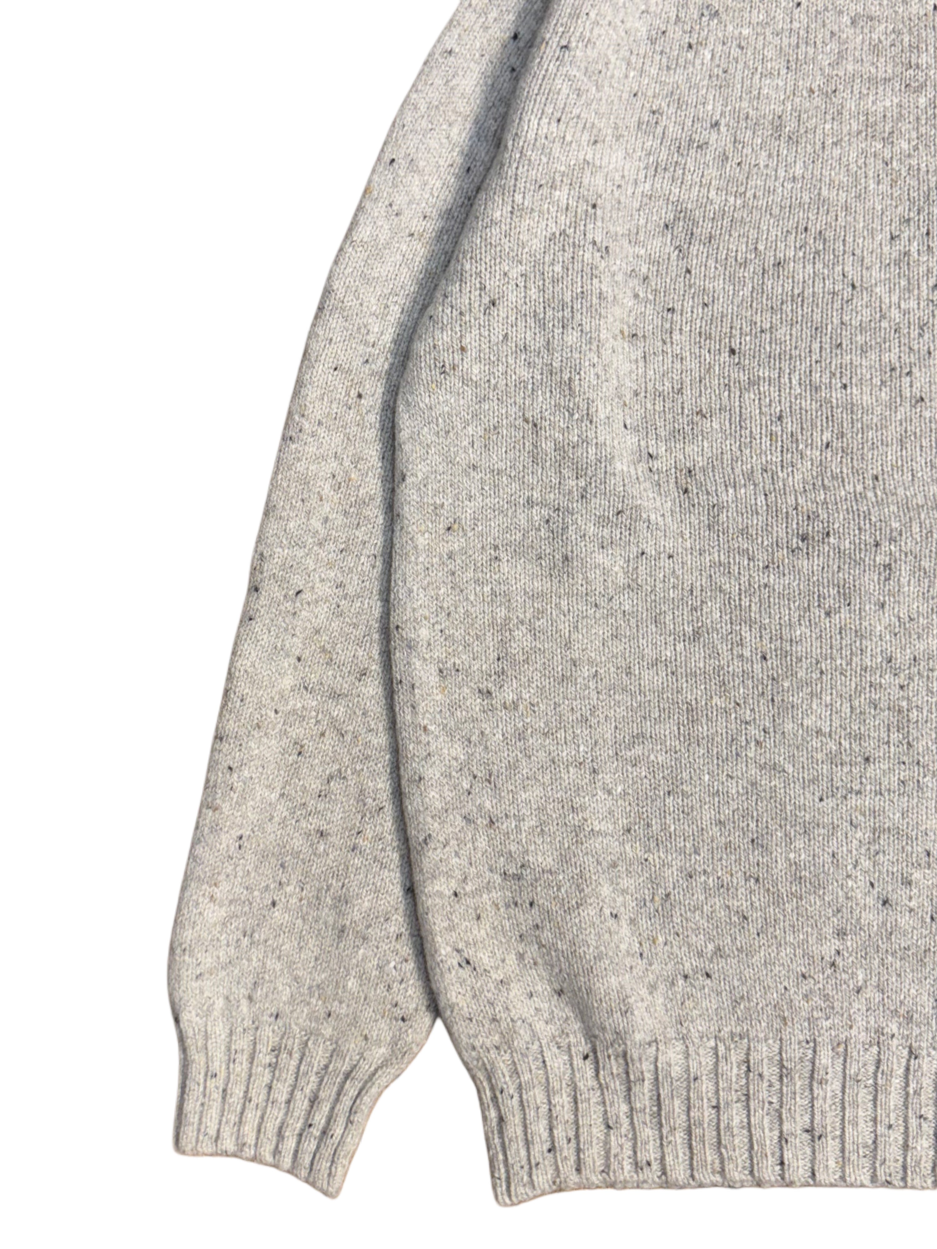 FRESH Mike Donegal Wool Turtleneck Sweater In Mull
