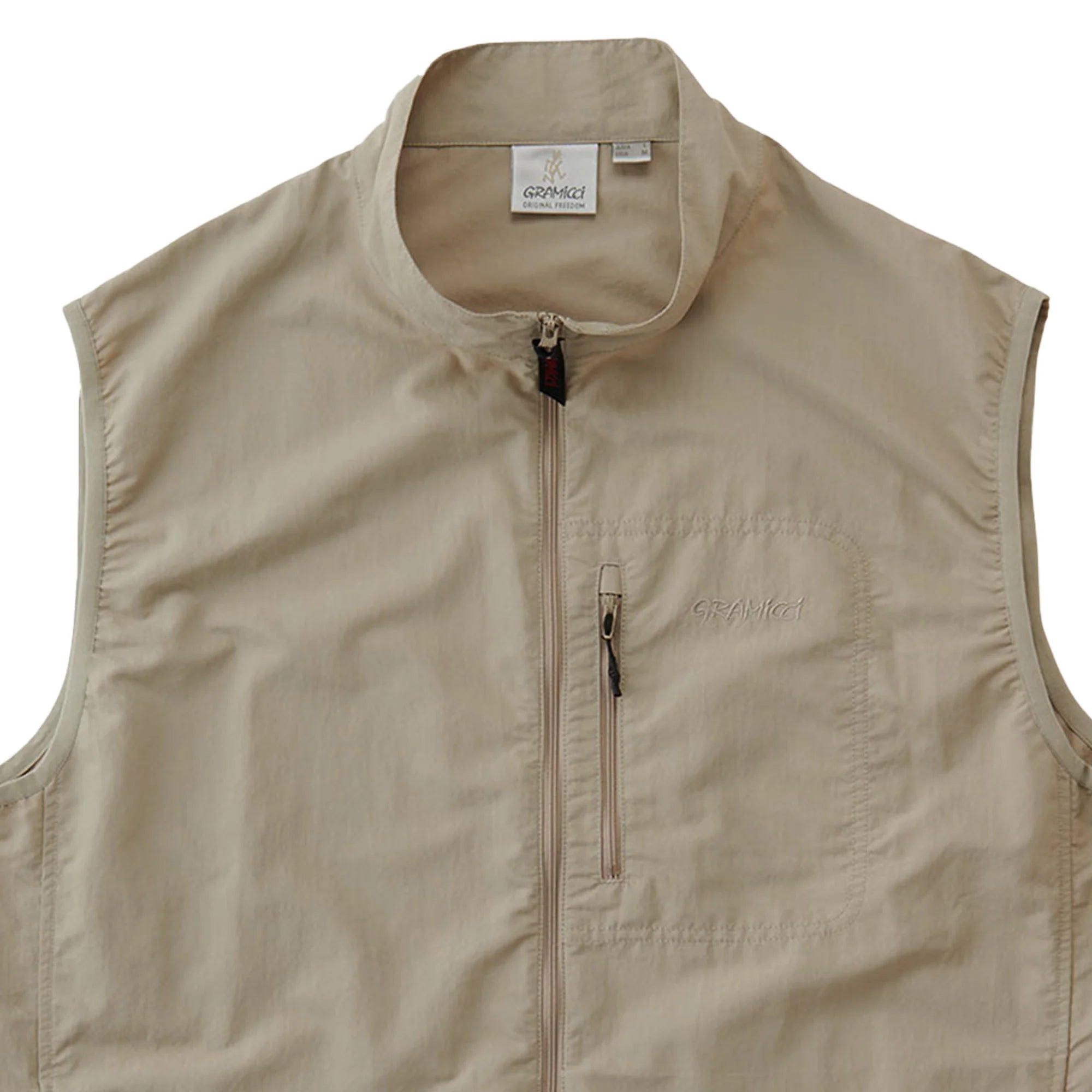 GRAMICCI Nylon Vest In Dune Beige