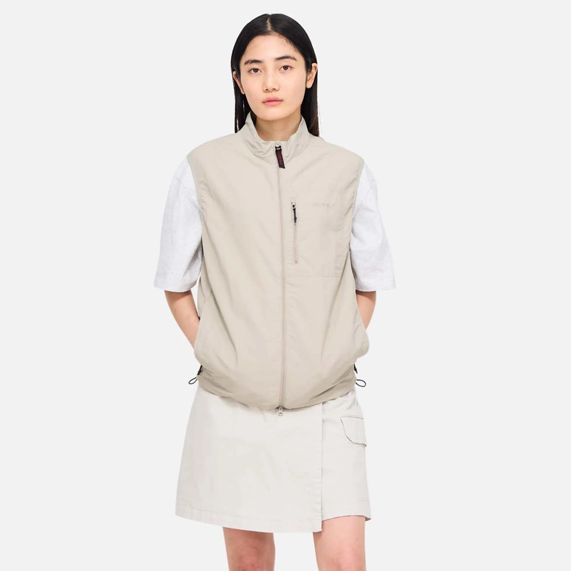 GRAMICCI Nylon Vest In Dune Beige