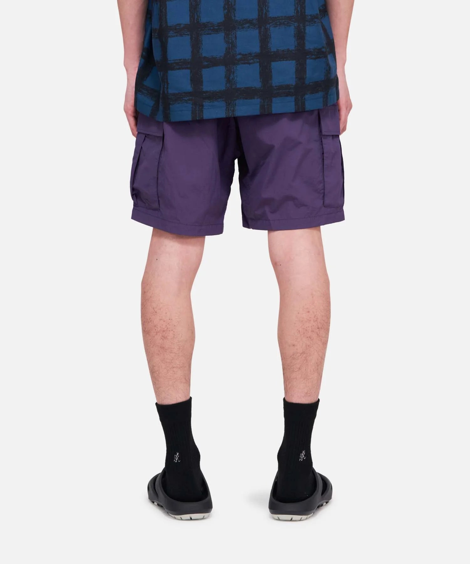 GRAMICCI Nylon Explorer Cargo Short In Grape