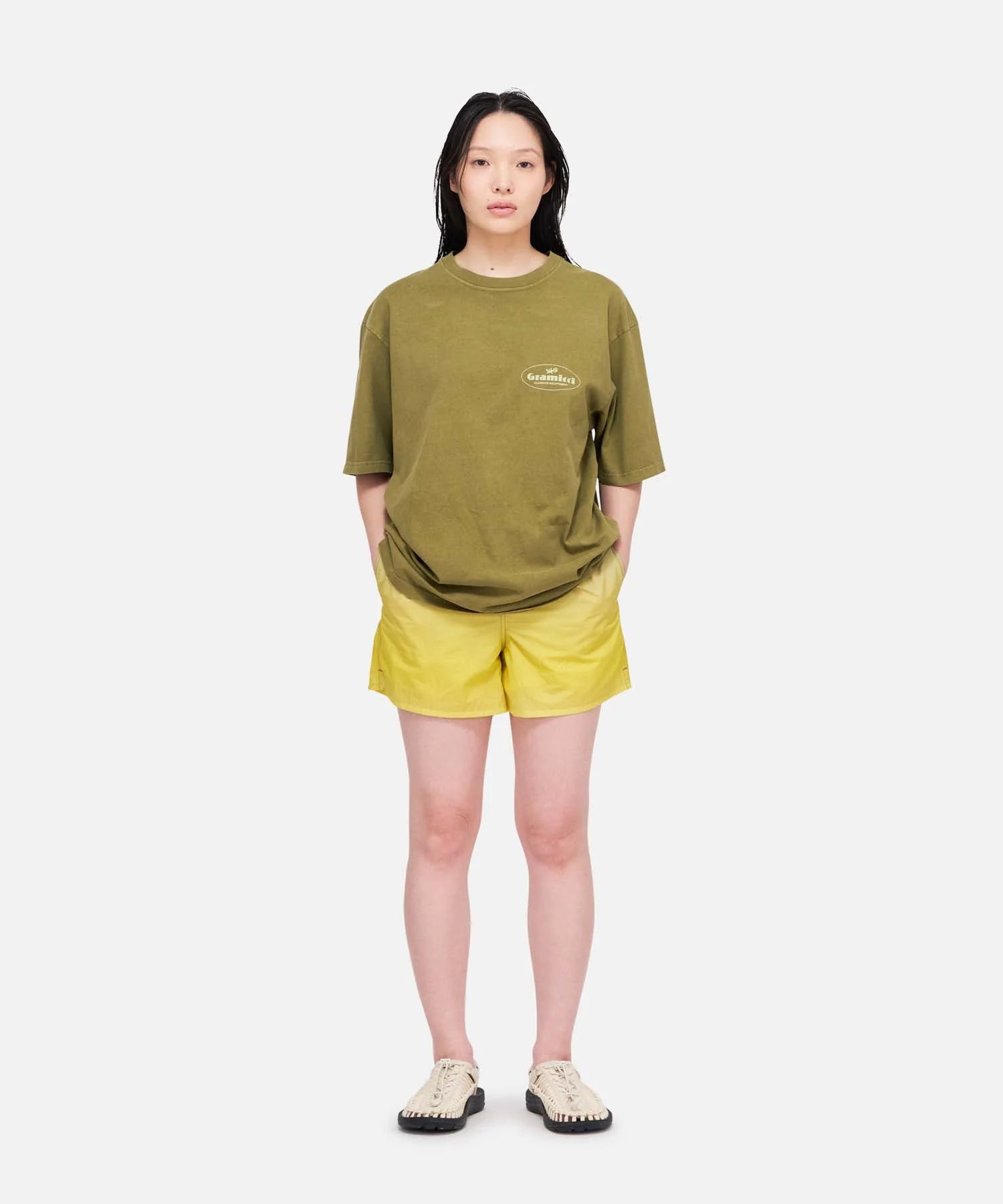 GRAMICCI Climbing Equipment Tee in Pistachio