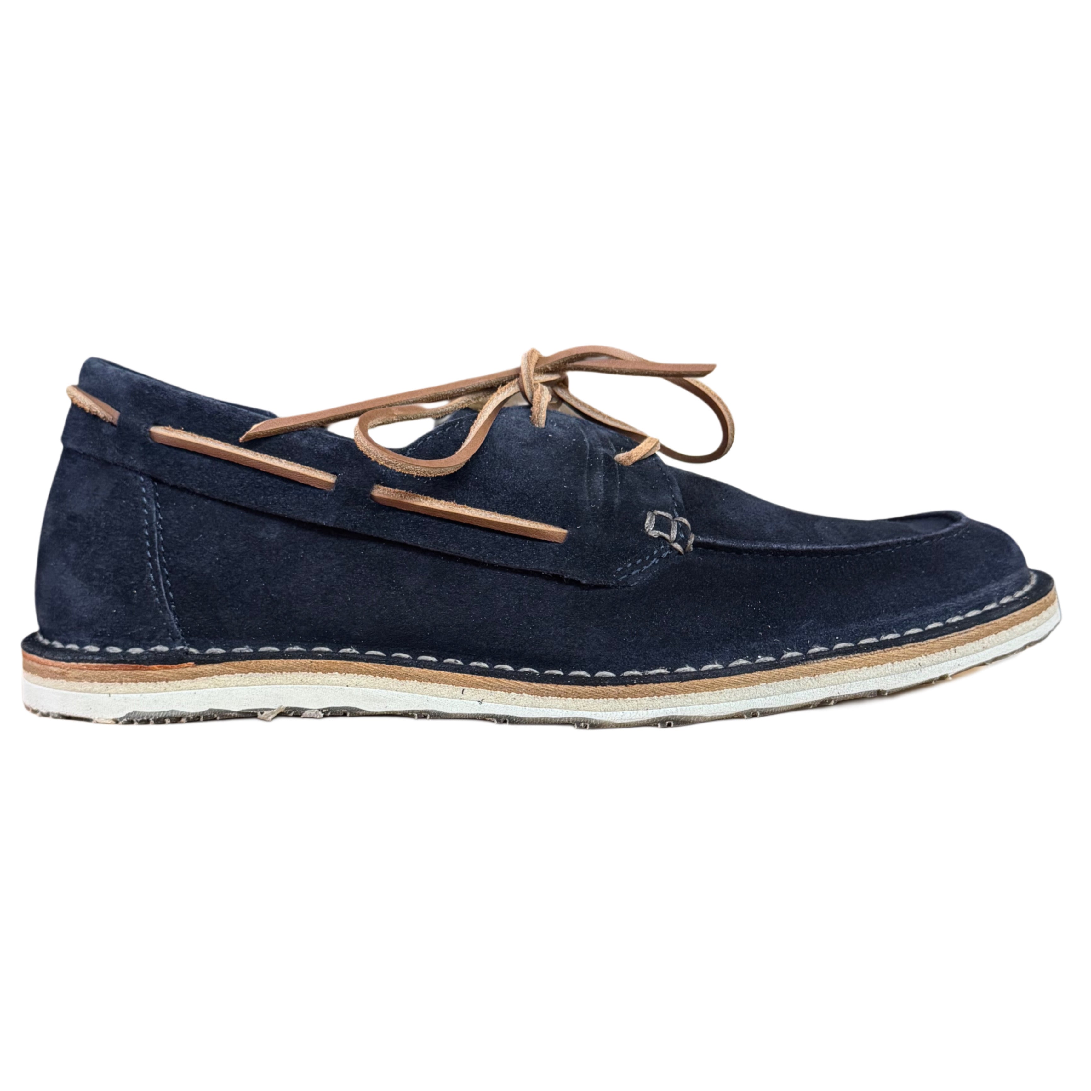 Scarpe da barca in pelle scamosciata Dockflex ASTORFLEX in blu navy
