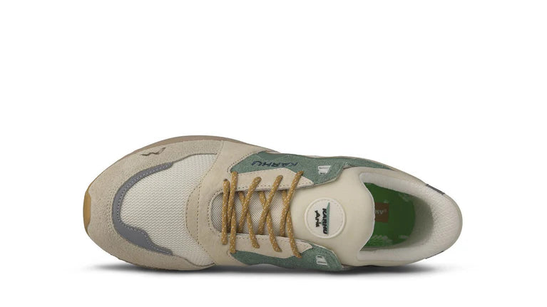 KARHU Aria 95 x MÖLKKY Turtledove Iceberg Green