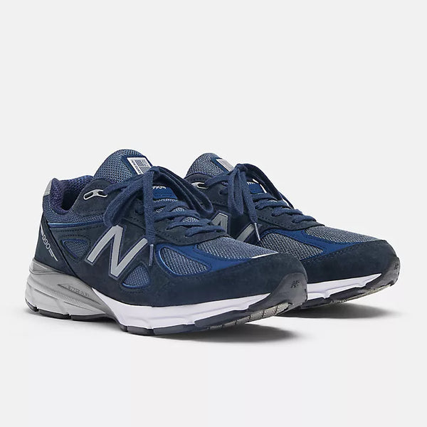 NEW BALANCE 990v4 Made in Usa Navy With Silver