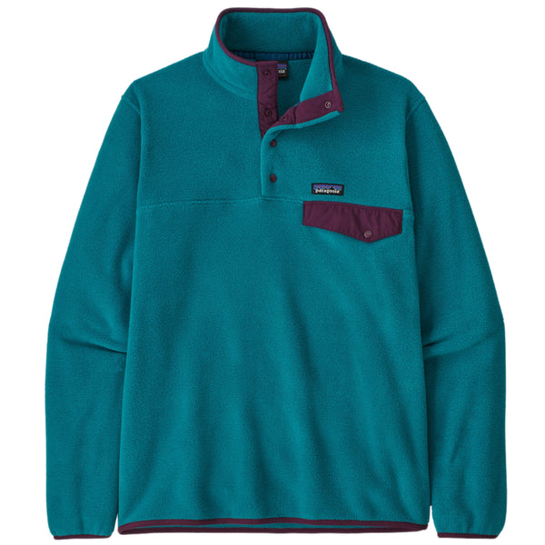 PATAGONIA Men's Lightweight Synchilla® Snap-T® Fleece Pullover Belay Blue