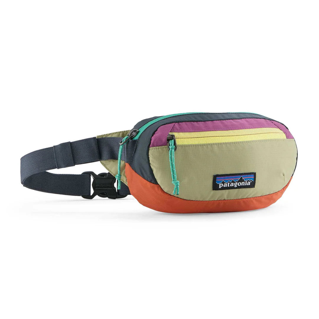 PATAGONIA Terravia Mini Hip Pack 1L Patchwork: Gumtree Green