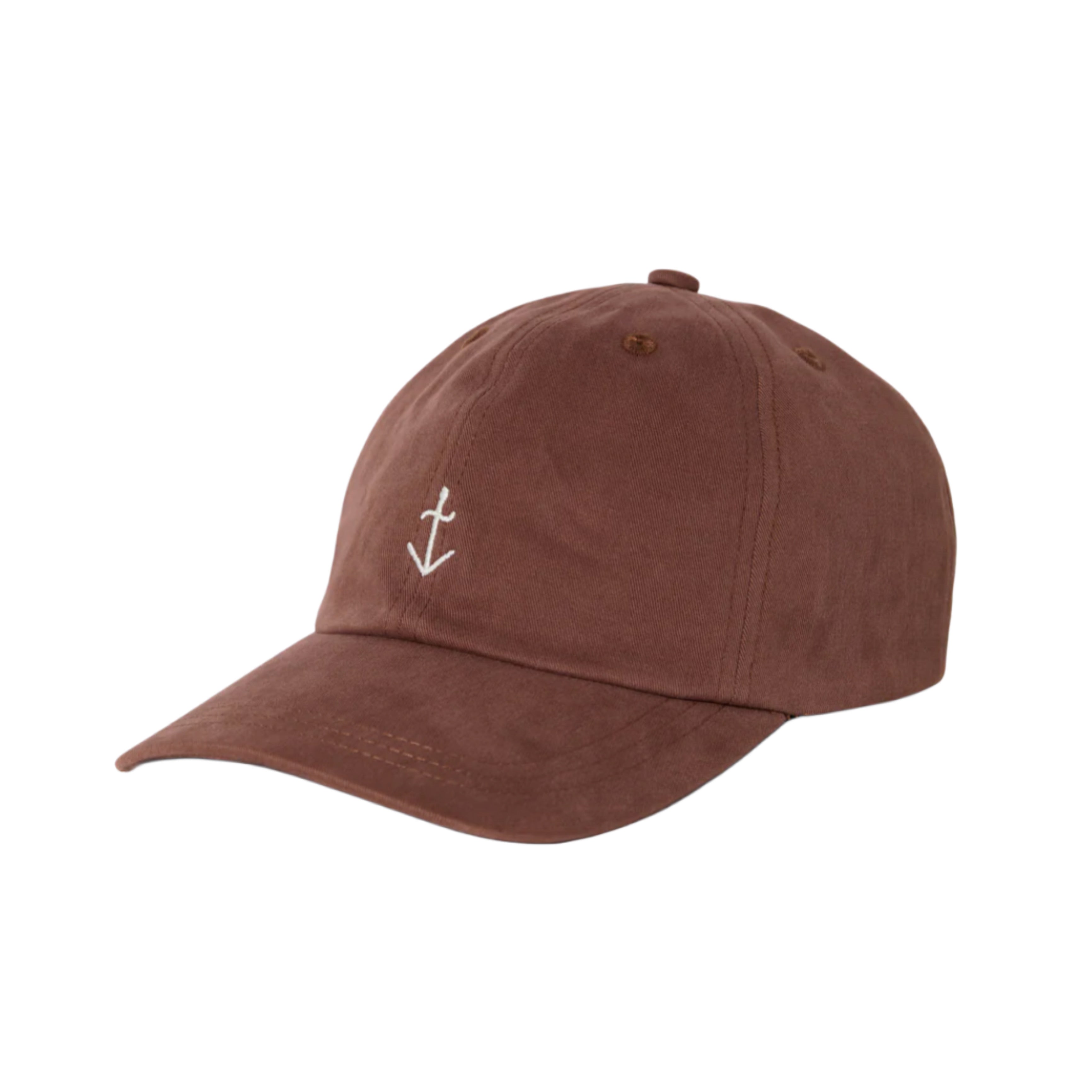 LA PAZ Santos Aztec Brown Off White Logo Cotton Cap