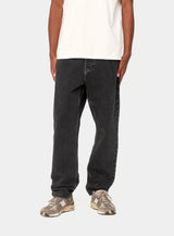 CARHARTT WIP Newel Pant Black Stone Washed