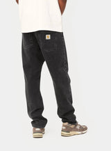 CARHARTT WIP Newel Pant Black Stone Washed