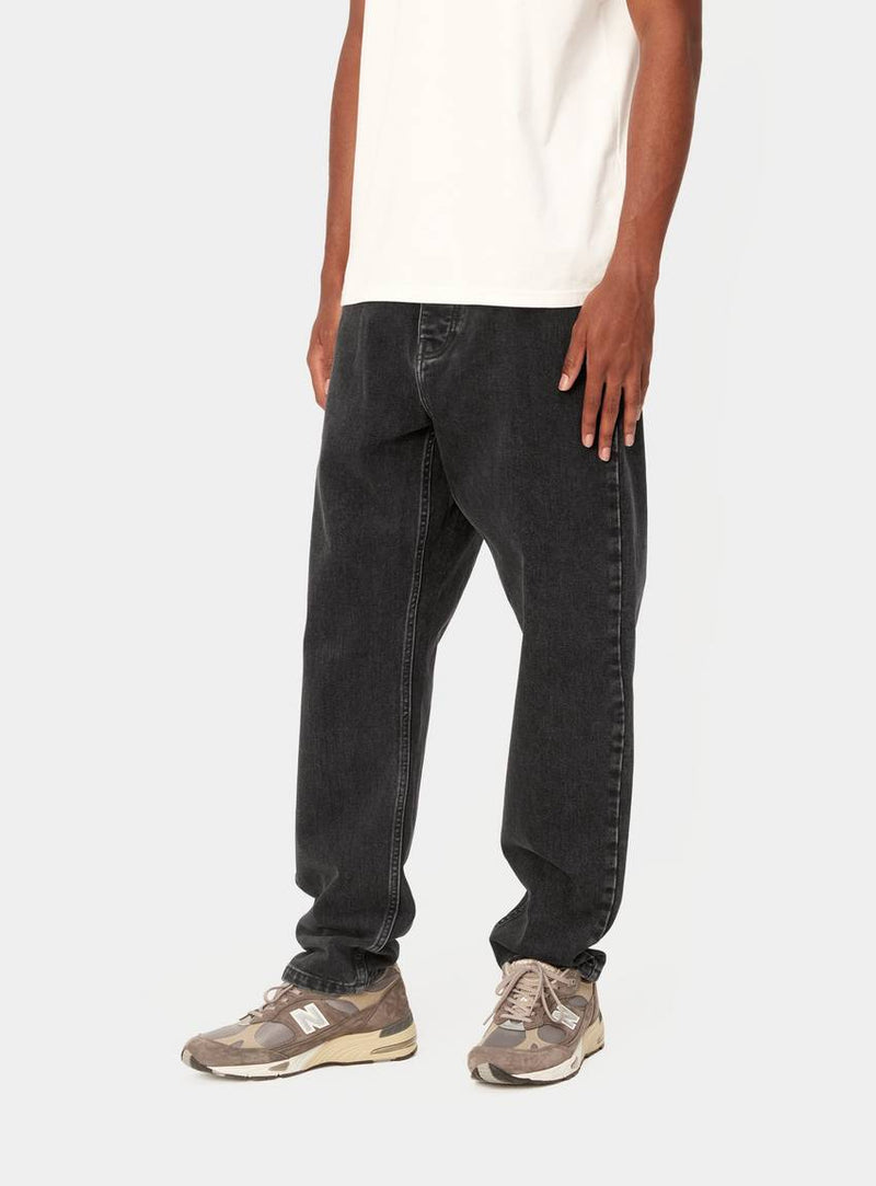 CARHARTT WIP Newel Pant Black Stone Washed