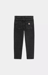 CARHARTT WIP Newel Pant Black Stone Washed