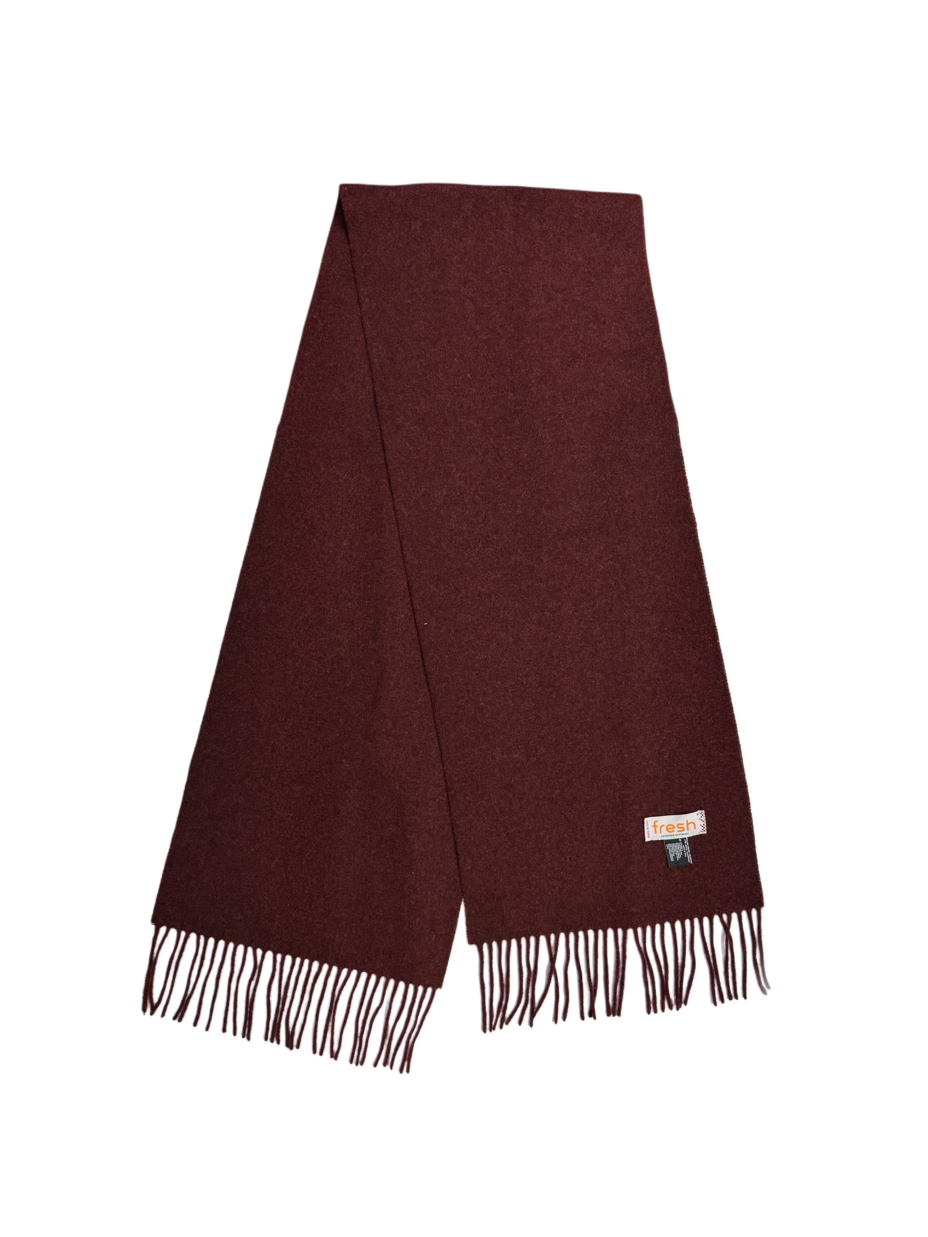 FRESH Bordeaux Wool Scarf