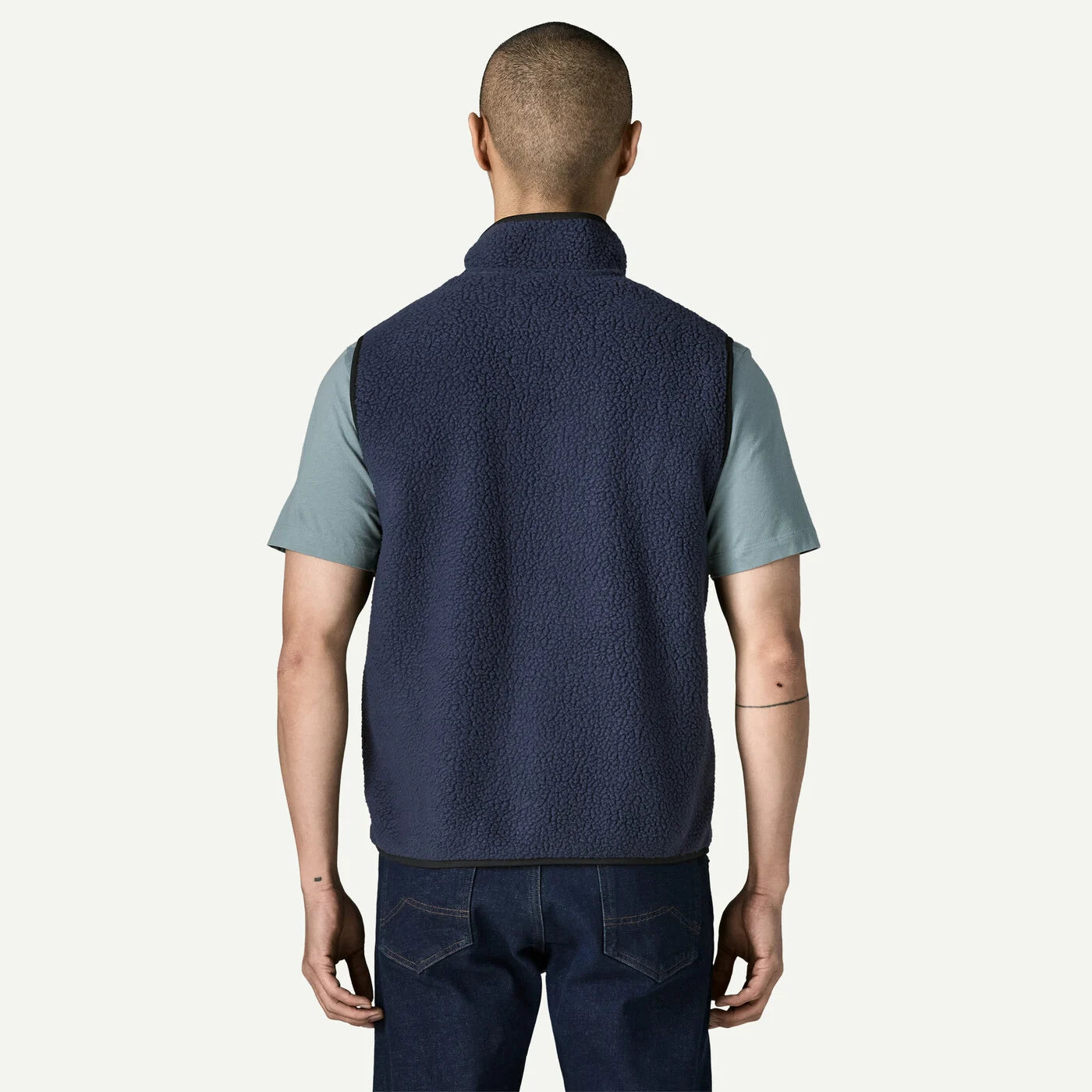 PATAGONIA Men's Retro Pile Fleece Vest New Navy